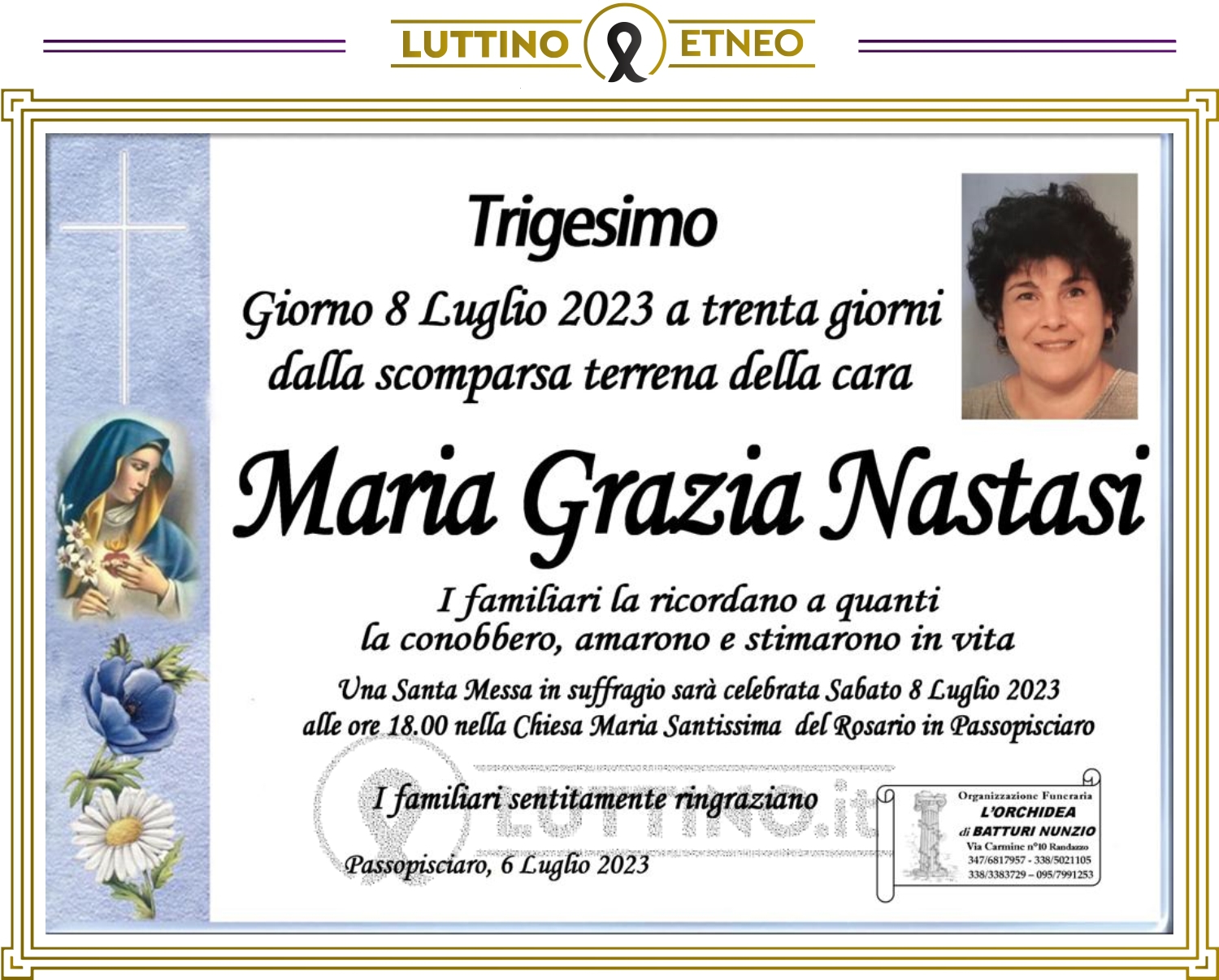 Maria Grazia Nastasi